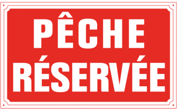 pêche réservée