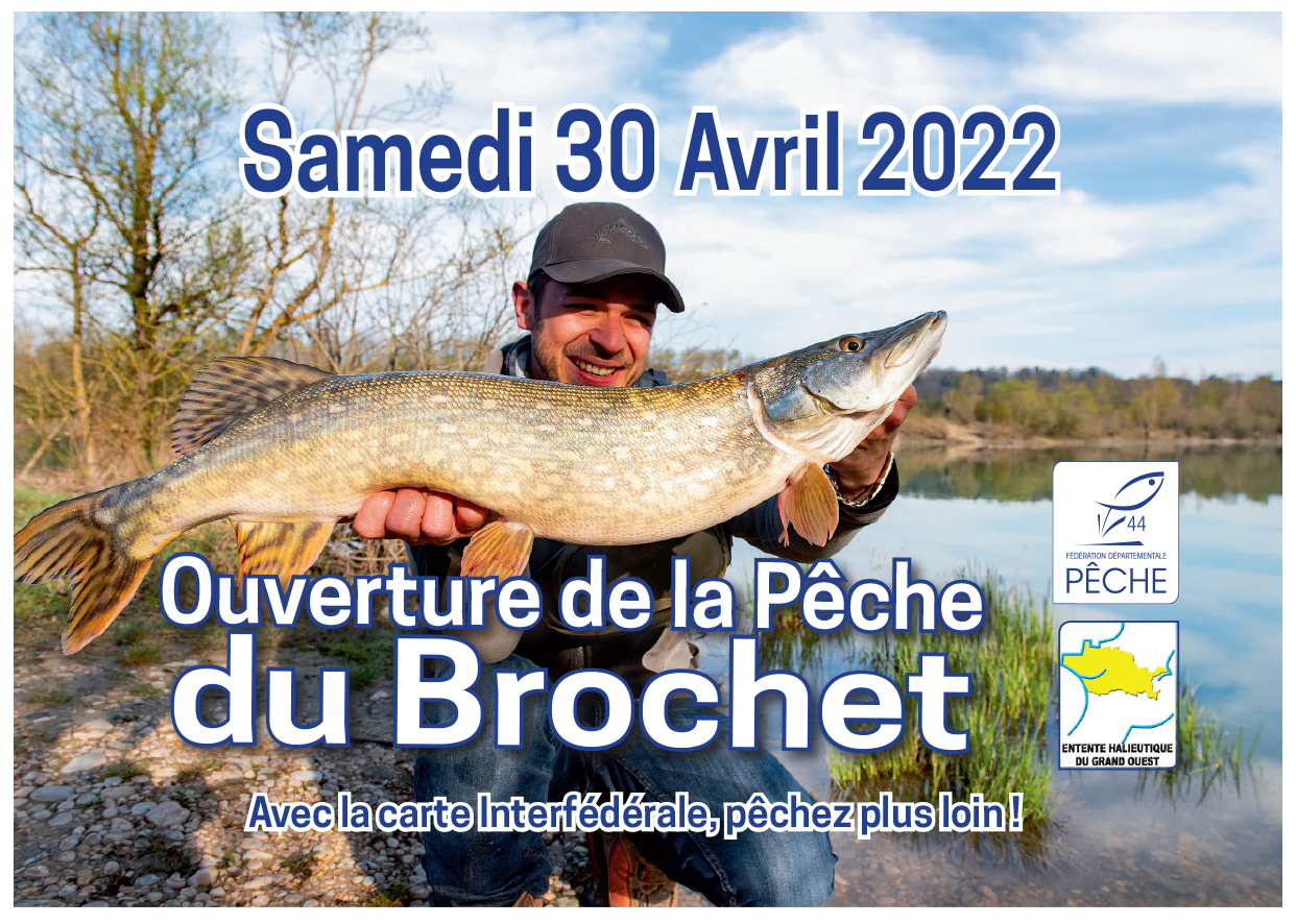 Ouverture de la pêche du brochet samedi 29 avril